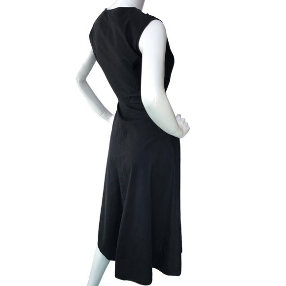 Chinchilla Womens Size 165/88A US S Dress Embroidered Floral A Line Square Neck - Picture 8 of 12